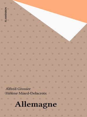 cover image of Allemagne